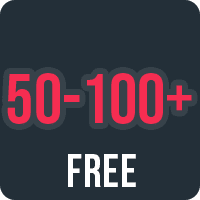 50-100+ free chips and free spins