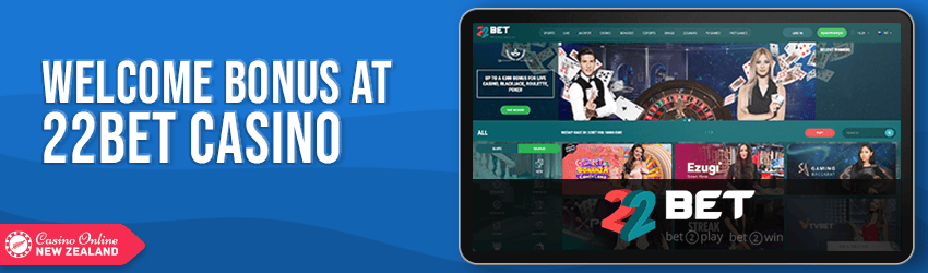 22bet casino bonuses