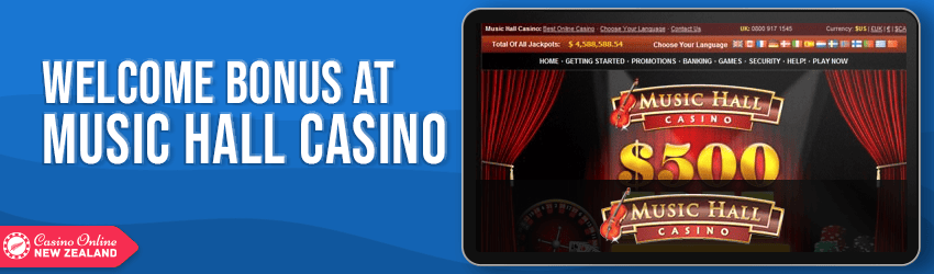 music hall casino bonus