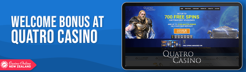 quatro casino bonus