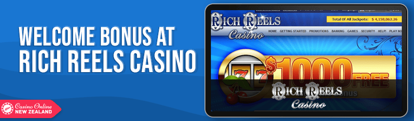 rich reels casino bonus