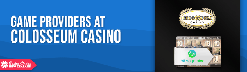 colosseum casino games and software